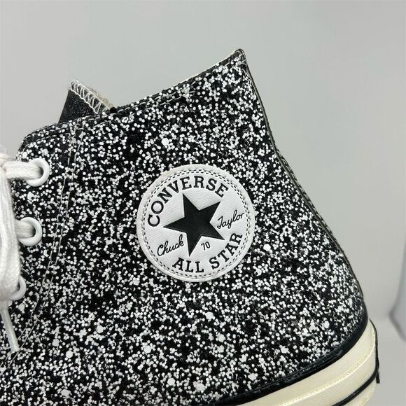 Converse x JW Anderson Chuck 70 Hi Glitter Pack Multicolor Size 12 Black White - Picture 5 of 15
